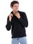 Lacivert Regular Fit Yarım Balıkçı Yaka Fermuarlı Polar Sweatshirt 3