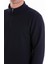 Lacivert Regular Fit Yarım Balıkçı Yaka Fermuarlı Polar Sweatshirt 5