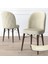 Concept Rut Serisi Açılabilir 80X132 Barok Ahşap Desen Mutfak Masası Takımı 4 Sandalye 1 Bench 3