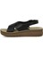 164439.Z3FX Siyah Kadın Comfort Sandalet 3