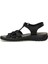 158589 Siyah Ultra Comfort Yumuşak Tabanlı Kadın Sandalet 3