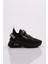 071 Kadin Arkasi Yazi Lastikli Sneaker 1