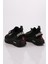 071 Kadin Arkasi Yazi Lastikli Sneaker 3