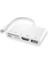 Ally 5in1 Lightning HDMI Dijital Av Adaptör+ Otg USB Hub Kamera Tf Sd Okuyucu 2