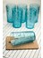 Akrilik Aquamarin 6'lı Uzun Bardak & Su Meşrubat Bardağı 750 ml 2