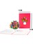 2 Adet Pop-Up Çiçek Kartı Flora Doğum Günü Anneleri Mezuniyet Evlilik Yıldönümü Için 3D Tebrik Kartı (Yurt Dışından) 1