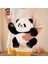 30CM Sevimli Panda Peluş Oyuncak - Siyah / Beyaz (Yurt Dışından) 2