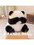 30CM Sevimli Panda Peluş Oyuncak - Siyah / Beyaz (Yurt Dışından) 3