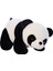 20CM Sevimli Panda Peluş Oyuncak - Siyah / Beyaz (Yurt Dışından) 1