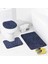 3 Tane Banyo Bath Mat Seti Yumuşak Slipsiz 3pc. Banyo Halısı Emici Duş Carpets (Yurt Dışından) 2