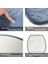 3 Tane Banyo Bath Mat Seti Yumuşak Slipsiz 3pc. Banyo Halısı Emici Duş Carpets (Yurt Dışından) 3