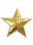 Yapıştırma Pullu Yıldız Altın Patch 2