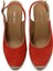 Orten 3fx Kırmızı Kadın Dolgu Topuk Sandalet 4
