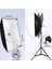 3000-5500K Led Video ve Fotoğraf Çekim Işıgı DEYA-120W Softbow 2'li Set 2