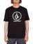 Siyah Erkek Bisiklet Yaka T-Shirt A3512352_VOLCOM Crisp Stone Bsc Blk 1