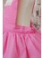 Pembe Puantiyeli Kız Çocuk Tütü Elbise Bandana Takım 1-10 Yaş Doğum Günü Elbisesi 5