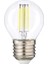 LED Filament Rustik Ampul 6 Watt E27 Beyaz Işık 1