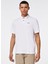 Beyaz Erkek Polo Yaka Baskılı Polo T-Shirt Oakley Oakley Icon Tn Protect Rc 2