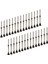 30PCS Golf Club Tees 3 1/4 Inç Eğitim Kırılamaz Eğitim Uygulama Aracı (Yurt Dışından) 3