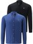 Ikili Set G674 Dewberry Erkek Gömlek Siyah Indigo 1