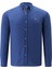 Ikili Set G674 Dewberry Erkek Gömlek Lacivert Indigo 4