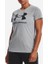 Underarmour 1356305-AVY Kadın Gri Spor Tişört 1