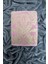 Çift Yönlü %100 Pamuklu 50 x 100 Jakarlı Ipliği Boyalı Adet Havlu Vintage Pembe Yeşil 1