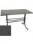 Japon Werzalit Mutfak Masası (70X120) Esb - Grey Marble 1