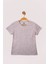 Siyah-Beyaz-Gri Kız Çocuk Basic 3'lü Paket Kısa Kollu T-Shirt 2