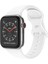 Apple Watch 1, 2, 3, 4, 5, 6, 7, 8, Se Silikon Kordon Kayış - S-M Beden 38/40/41MM - Beyaz 1