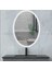 60X80 cm Bluetoothlu Buğu Çözücülü Dokunmatik Işıklı Ledli Elips Banyo Aynası 1