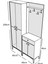 Paris Vestiyer Wood (%100MDF) 4