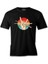 Hand Holding Drum Sticks And Making Rock Sign Siyah Erkek Tshirt 1