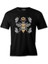 Queen Bee And Leaves Siyah Erkek Tshirt 1