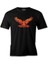 Flying Phoenix Bird Siyah Erkek Tshirt 1