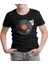 Black Vinyl On Black Siyah Çocuk Tshirt 1