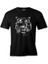 Tiger With An Eye Patch Realistic Siyah Erkek Tshirt 1