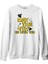 May The Fourth With Ships And Stars Beyaz Erkek Kalın Sweatshirt 1