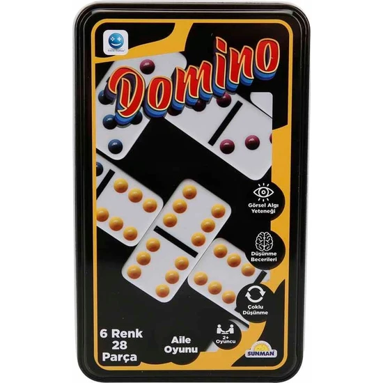 Sunman Domino Metal Kutulu