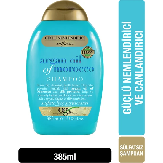 OGX Nemlendirici Ve Canlandırıcı Argan Oil of Morocco Şampuan 385 ml