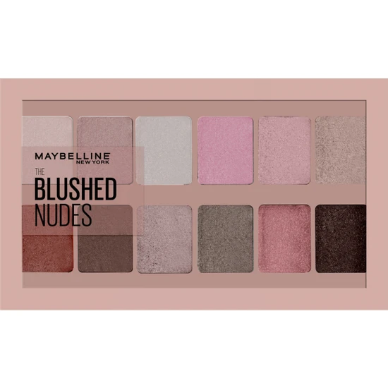 Maybelline New York The Blushed Nudes Far Paleti