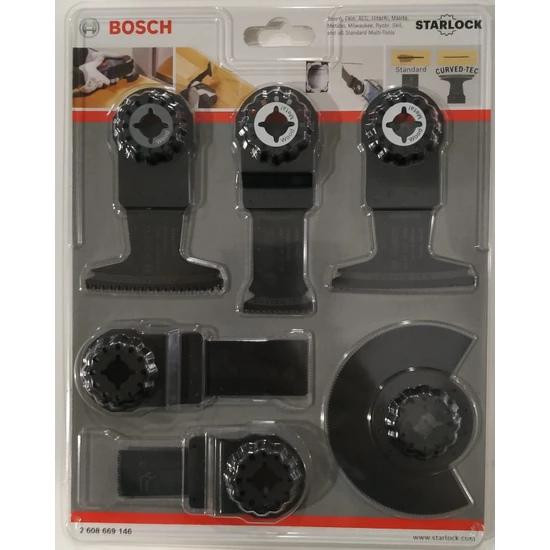 Bosch Starlock Ahşap & Metal Testere Seti 9'lu