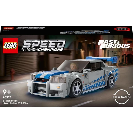 Lego Speed Champions Hızlı ve Öfkeli Nissan Skyline GT-R 76917