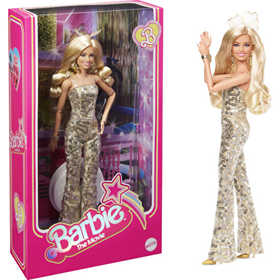 Barbie Movie - Barbie Gold Tulumlu Bebek