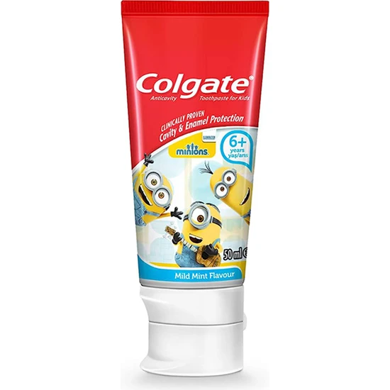 Colgate Minions 6 Yaş+ Çocuk Diş Macunu 50 ml