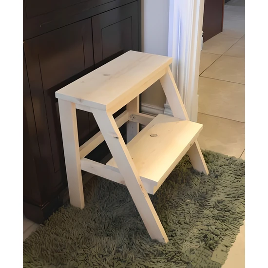 Woodensa Merdiven Tabure ,ahşap Basamak Yükseltici