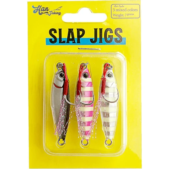 Hanfish Slap Jigs Mix 7gr Lrf Jig Yem