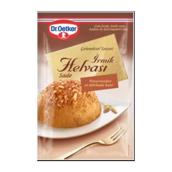 Dr. Oetker Irmik Helvası - Sade 400 gr