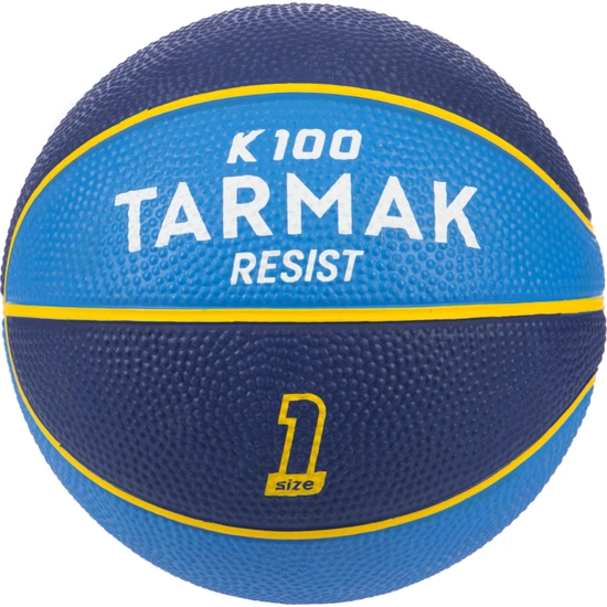 Decathlon Tarmak Mini Basketbol Topu - 1 Numara - Sarı / Mor - K100K100Mavi