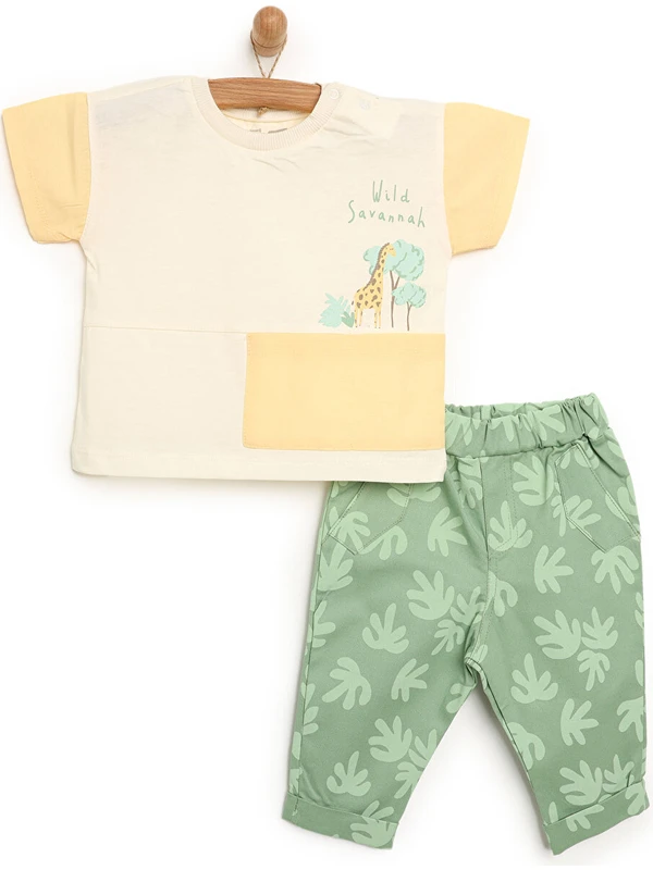 Hello Baby Hellobaby Safari On Amazon Tshirt Pantolon Erkek Bebek